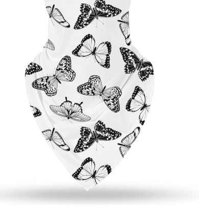 Butterfly Fabric Face Shield